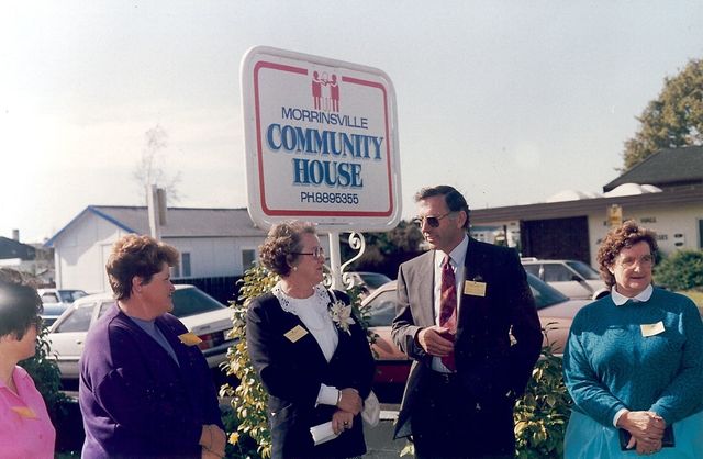 In 1991, Morrisville Community House opens to serve our community